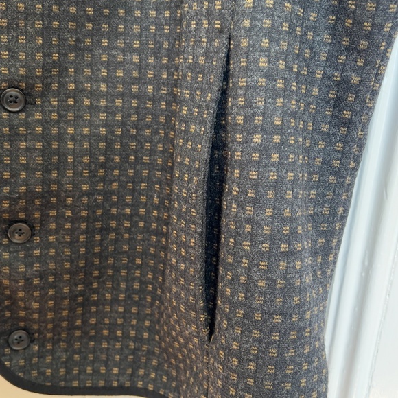 Perry Ellis Men's Wool Sweater Vest - XL - Dark Academia Ivy League Old Money - Picture 4 of 8